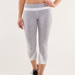 Lululemon Run: Inspire Crop II leggings - sz 8